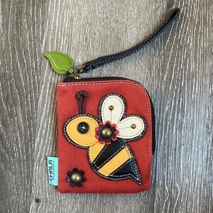 Chala Handbags Bee Zip Wallet